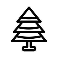 christmas tree icon or logo isolated sign symbol vector illustration - high quality black style vector icons
