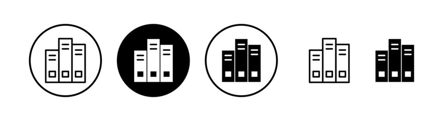 Library icon vector illustration. education sign and symbol