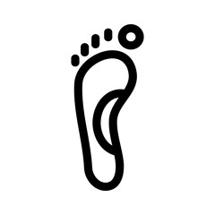 footprint icon or logo isolated sign symbol vector illustration - high quality black style vector icons
