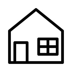 home icon or logo isolated sign symbol vector illustration - high quality black style vector icons
