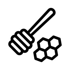 honey icon or logo isolated sign symbol vector illustration - high quality black style vector icons
