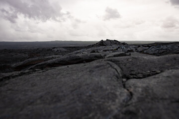 Lava field Big Island, Hawaii