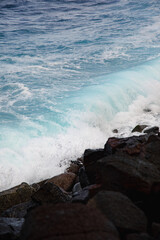 Küste Big Island Hawaii, black coast 