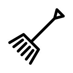 pitchfork icon or logo isolated sign symbol vector illustration - high quality black style vector icons
