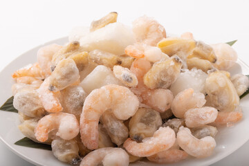 冷凍シーフードミックス