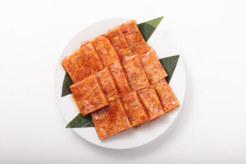 牛肉加工品　牛バラカルビ焼き肉用　(成型肉)