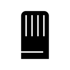 chef icon or logo isolated sign symbol vector illustration - high quality black style vector icons

