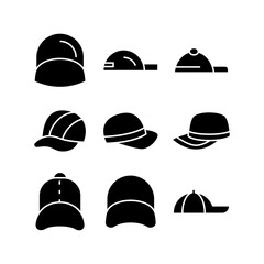 hat icon or logo isolated sign symbol vector illustration - high quality black style vector icons
