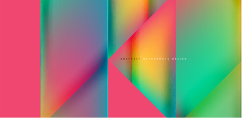 Dynamic bright lines abstract background, stripes with fluid colors, liquid gradients. Vector Illustration For Wallpaper, Banner, Background, Card, Book Illustration, landing page