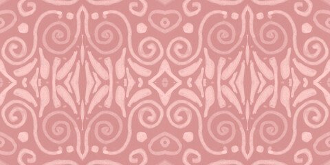 Spanish pattern. Seamless talavera ceramic. Vintage italian background.