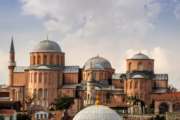 Fototapeta premium Zeyrek Mosque(Monastery of the Pantocrator) in Fatih district of Istanbul, Turkey