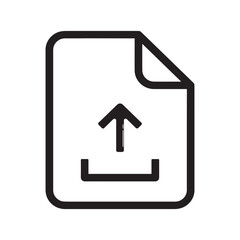 Vector File Upload Icon Design