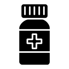 Fototapeta premium tablet bottle icon