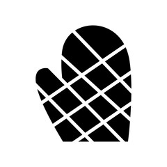mitten icon or logo isolated sign symbol vector illustration - high quality black style vector icons
