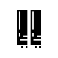 scarf icon or logo isolated sign symbol vector illustration - high quality black style vector icons
