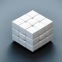 Würfel bunt und verschiedene Formen und Farben phantastische Illustration -  Creative Trend: Psychic Waves - Generative AI