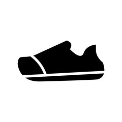sneaker icon or logo isolated sign symbol vector illustration - high quality black style vector icons
