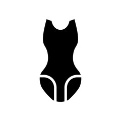 swimsuit icon or logo isolated sign symbol vector illustration - high quality black style vector icons

