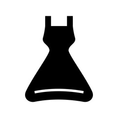 wedding dress icon or logo isolated sign symbol vector illustration - high quality black style vector icons
