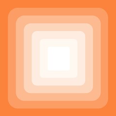  Orange square frame