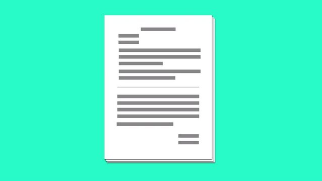 クリップと書類