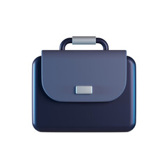 Briefcase 3D Icon