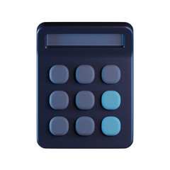 Calculator 3D Icon