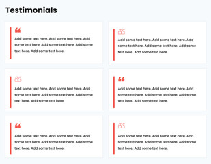 customer testimonials concept, design, layout. Creative Testimonial, Quote , Infographic Template Editable Vector.