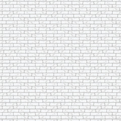Fototapeta na wymiar Endless Texture of Light Brick Wall. Seamless Pattern. Vector illustration