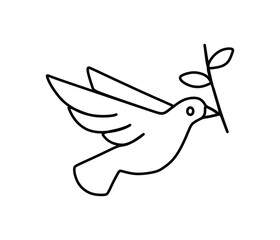 Obraz premium birds are carrying leaves