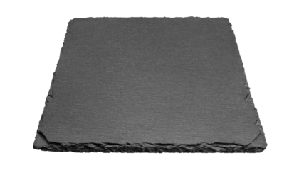 Black slate board cut out