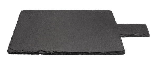 Black slate board cut out