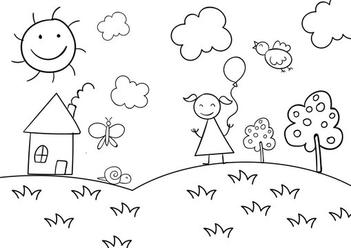 Tiger Drawing for Kids | Tiger Drawing for Kids Free Printable PDF-saigonsouth.com.vn