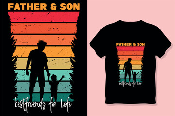 father t shirt elements or Father's day shirt design
