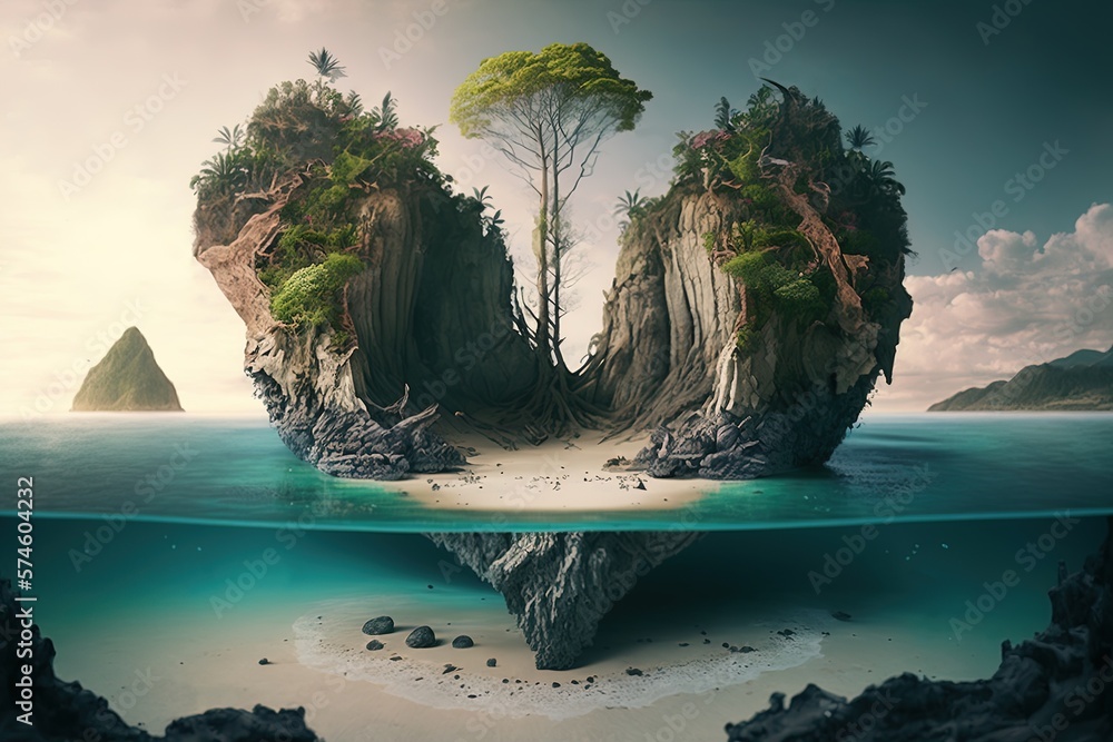 Poster paradise unleashed as nature transforms generative ai