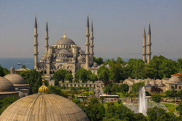 Obraz premium Sultanahmet Mosque, Most Fameus Mosque of The Istanbul