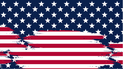 Art Illustration design concept symbol banner background flag america icon united state veteran independence wallpaper