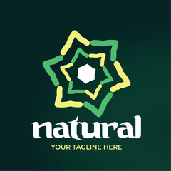 abstact nature logo