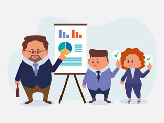 Group of Businessperson team in meeting room