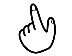 指のサイン”POINT