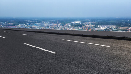 Fototapeta premium The ancient city of Taierzhuang, Shandong, China from the perspective of aerial photography