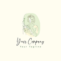 invitation card with bride