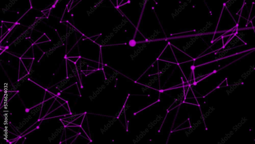 Aufkleber plexus geometric effect big data with compounds. plexus effect. technology background. global networ