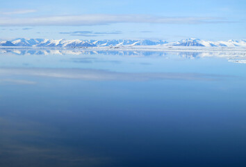 Landschap Spitsbergen; landscape Spitsbergen