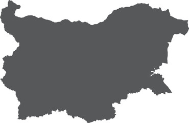 vector illustration of Bulgaria map