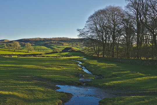 Austwick and Wharfe, Yorkshire Dales, North Yorkshire, England