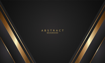 dark black luxury premium background and gold line.