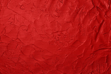 Red uneven grunge surface abstract background