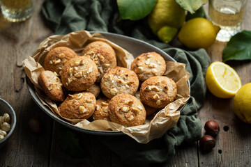 gâteaux moelleux financiers noisettes citron fait maison