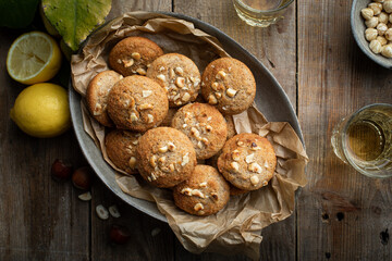 gâteaux moelleux financiers noisettes citron fait maison